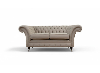 Chesterfield Włókienniczy Podkładka Sofa Design Luxury Couch Material Sofy 2 miejsce do siedzenia