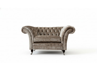 Design Chesterfield Fotel 1 miejsce do siedzenia kanapa Podkładka Luksusowe sofy włókiennicze