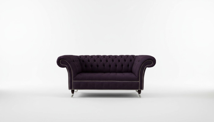 Sofa Podkładka Sofy Nowa Sofa 2 miejsce do siedzenia Design Chesterfield Material Couch