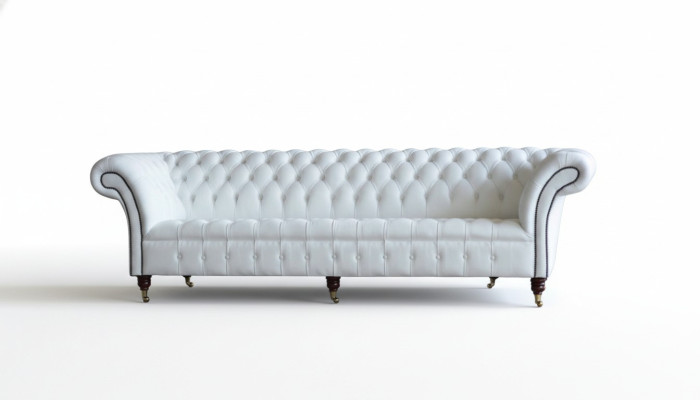 Chesterfield 4 miejsce do siedzenia Salon Angielski Design Kanapy Sofa Meble Nowe