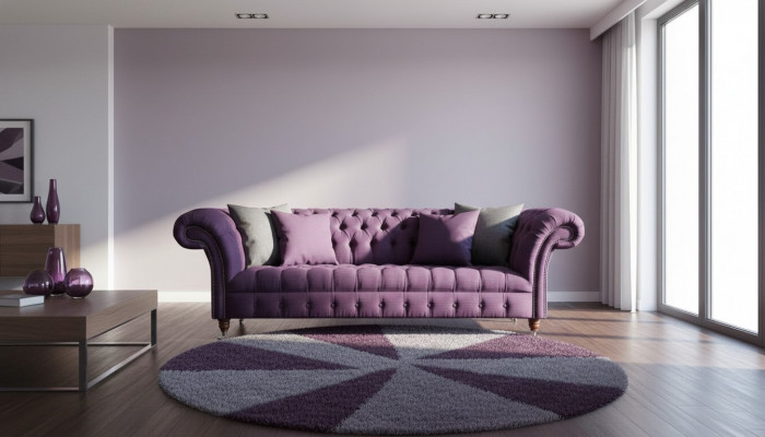 Chesterfield 3 miejsce do siedzenia Sofa Sofa materiałowa Sofa Podkładka Siedziba Sofy 3-osobowe Nowe