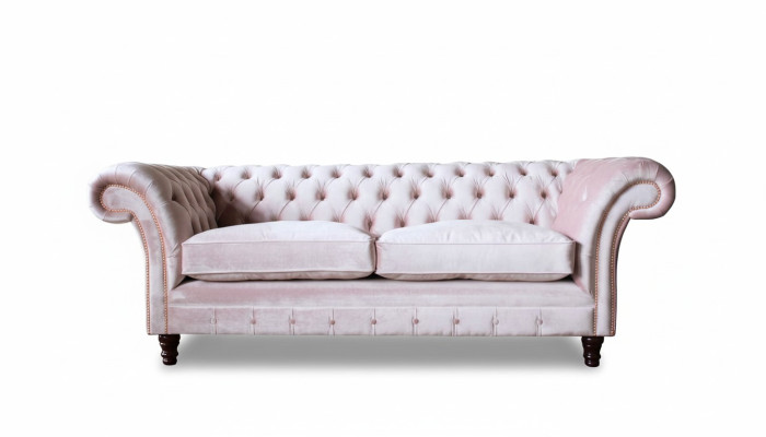 Sofa 3 miejsce do siedzenia Sofa Meble Design Chesterfield Siedziba Włókienniczy Podkładka Nowość