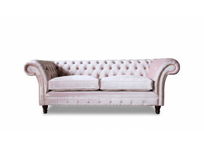 Sofa 3 miejsce do siedzenia Sofa Meble Design Chesterfield Siedziba Włókienniczy Podkładka Nowość