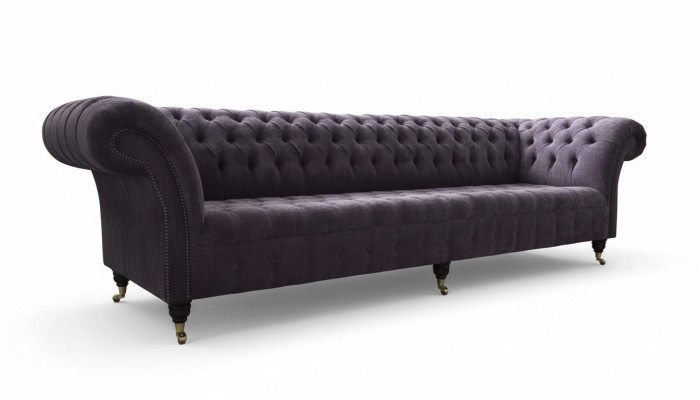 Sofa 4 miejsce do siedzenia Sofa Podkładka Design Włókienniczy Living Room Design Meble Nowe