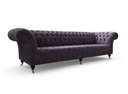 Sofa 4 miejsce do siedzenia Sofa Podkładka Design Włókienniczy Living Room Design Meble Nowe