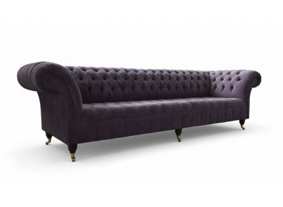 Sofa 4 miejsce do siedzenia Sofa Podkładka Design Włókienniczy Living Room Design Meble Nowe