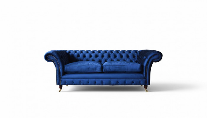 Chesterfield Podkładka Sofas Design Luxury Couch Sofa 3 miejsce do siedzenia Włókienniczy Couche