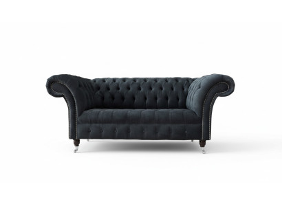 Sofa 2 miejsce do siedzenia Couch Design Chesterfield Siedziba Luxury Włókienniczy Podkładka Nowość