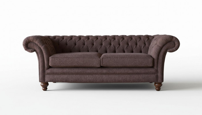 Duża kanapa Chesterfield w stylu angielskim w stylu klasycznym 3 Siedziba Podkładka 230cm