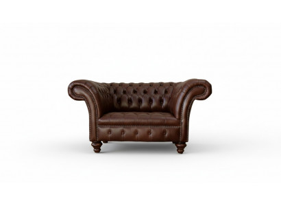 Sofa Chesterfield Sofy do salonu Sofa Podkładka Skóra Nowoczesne 1,5 miejsce do siedzenia
