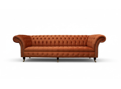 Brytyjska Chesterfield Podkładka Luxury Sofa Design Couch Classic Sofa 4 miejsce do siedzenia