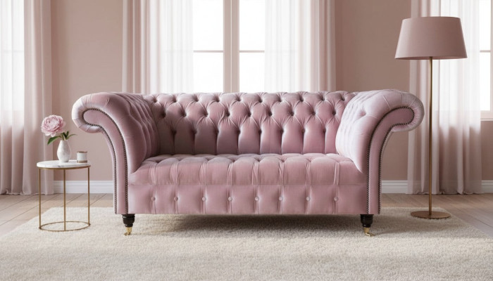 Chesterfield Two miejsce siedzące 2 Siedziba Couch Podkładka Siedziba Sofa Couches Design