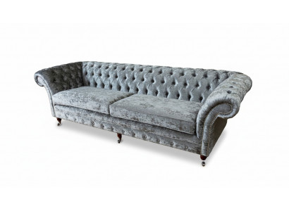 Sofa czteroosobowa Sofy 4 miejsce do siedzenia Chesterfield salon Material Design Siedziba