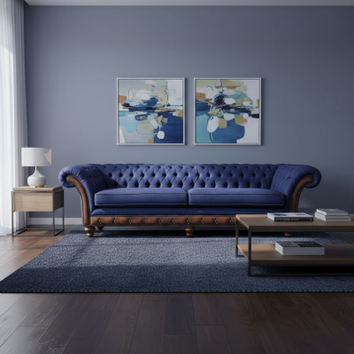 Nowoczesna Sofa Chesterfield 4 miejsce do siedzenia Luksusowe Sofy Sofa Tkaninowa Sofa Do Salonu Nowość