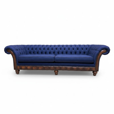 Nowoczesna Sofa Chesterfield 4 miejsce do siedzenia Luksusowe Sofy Sofa Tkaninowa Sofa Do Salonu Nowość