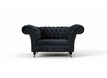 Sofa Chesterfield Design Fotel Podkładka Luksusowe kanapy włókiennicze 1 miejsce do siedzenia