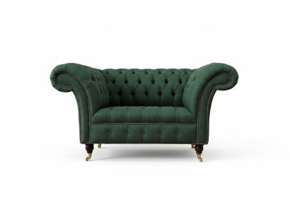 Sofa Fotel Zielona Podkładka Luksusowe Klasyczne Kanapy Włókiennicze Nowe