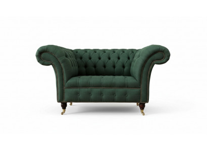 Sofa Fotel Zielona Podkładka Luksusowe Klasyczne Kanapy Włókiennicze Nowe