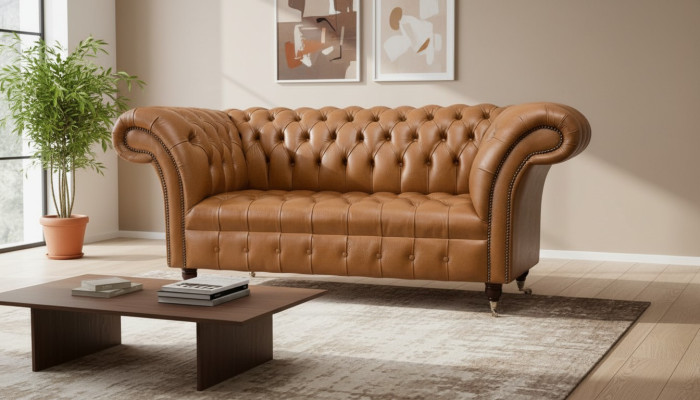 Chesterfield Materiał Sofa Kanapa Włókienniczy Kanapy Meble Biurowe Meble Angielskie