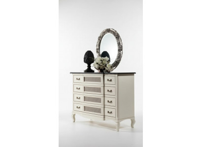 Drewno Włoskie Meble Design Meble Style 2-częściowe Kredens z Lustro Nowość