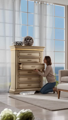 Sypialnia Design Kredens z szufladami Design Italian Meble