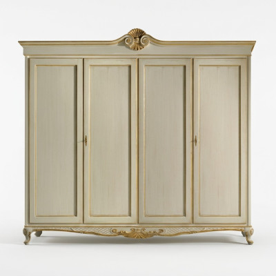 Meble Klasyczne Półka Szafa Sypialnia Italian Design Drewno Nowość