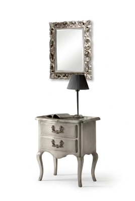 Design Stolik nocny konsola Side stoły Sleep Pokój Drewno Luxury Nowy