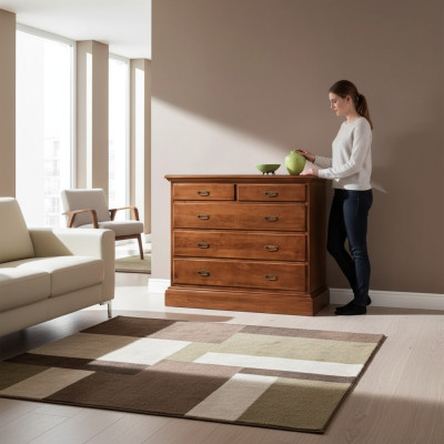 Drewno Luxury Meble Szafa Kredens Szafki Sypialnia Design Kredens