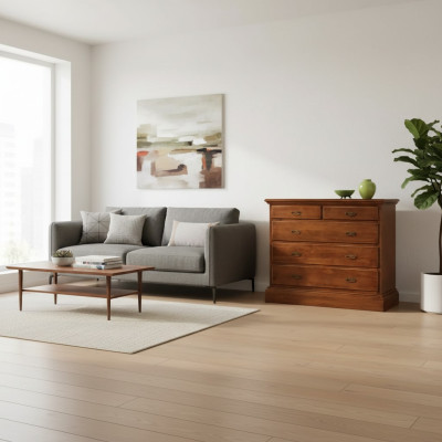 Drewno Luxury Meble Szafa Kredens Szafki Sypialnia Design Kredens
