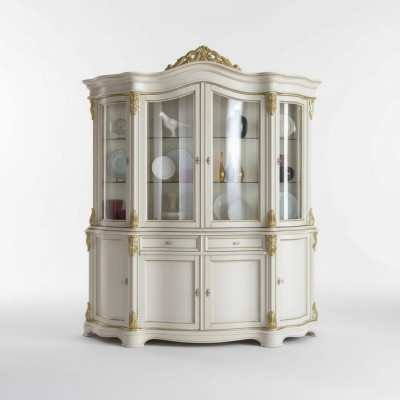 Galota Włoskie luksusowe meble Witryny Kredens Szafa Szkło Design
