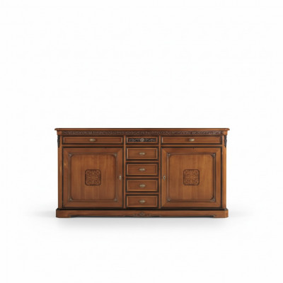 Kredens Meble Design Klasyczne Komody Drewno Brąz Luksusowe Drewno Szafa