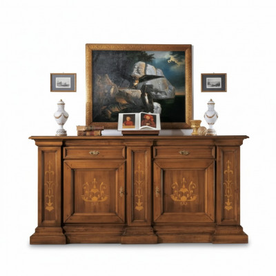 Kredens Salonowy Design Nowy Luksusowe Meble Brązowy Kredens Drewno Nowy