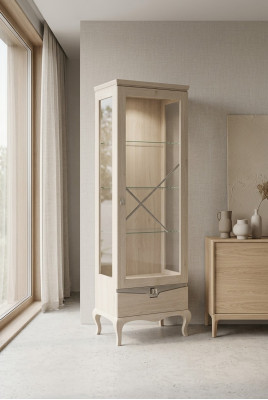 Galota Włoskie luksusowe meble Witryny Kredens Szafa Szkło Design