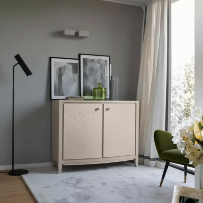 Kredens Szafa Classic Luxury Kredens Living Room Beż
