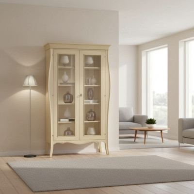 Włoskie Meble Gablota Szafa Look Szafki Design Pokój Dzienny Nowość
