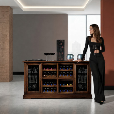 Strona główna bar szafka barowa Tabela Półka stojak na wino szafka na wino luksusowa Galota
