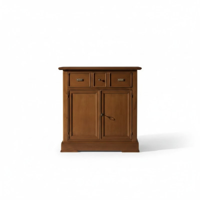 Kredens Szafa Brązowy Komody Design Szafki Drewno Nowy