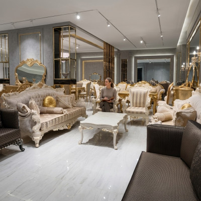 Designerski Zestaw do Salonu Sofy Stylowy Fotel Nowoczesny stolik kawowy Zestaw sofowy