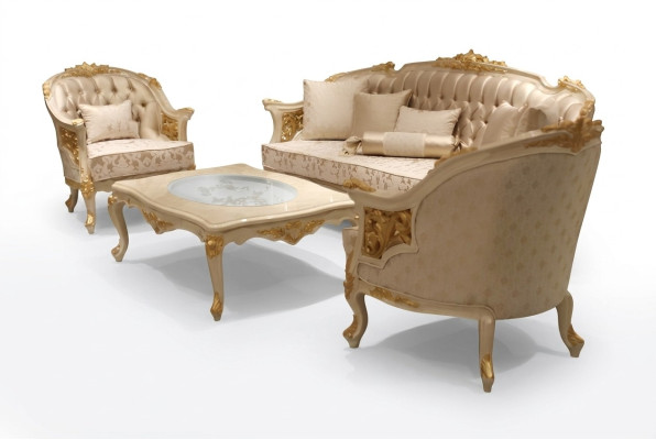Sofa do salonu Premium Luksusowy Fotel nowoczesny Fotel Zestaw sofowy Nowość