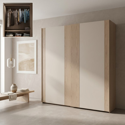 Sypialnia bariera Szafa Drewno luksusowy design Szafki Włochy