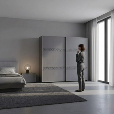 Szafa Sypialnia Szafa z drzwiami przesuwnymi Szafa Luxury Modern