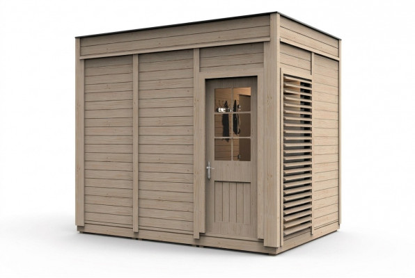Sauna Drewno Woodpro Sauna ogrodowa Drewniana Sauna Zewnętrzna Sauna sucha 345x245x318