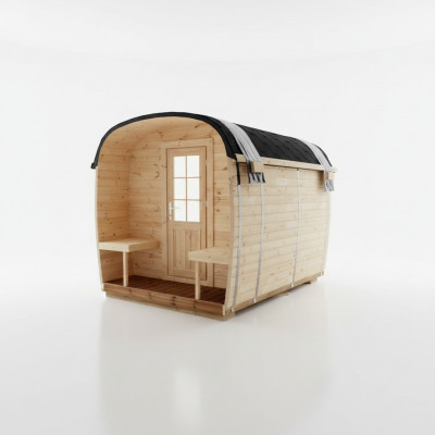 Sauna Drewno sauna sucha ogrodowa sauna drewniana sauny zewnętrzne 300x230x270