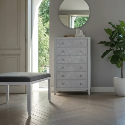 Kredens Design Nowoczesny salon w stylu Komody Stylowy kredens 130cm