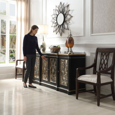 Kredens luksusowy nowy bujany nowoczesny salon materiał Drewno nowe