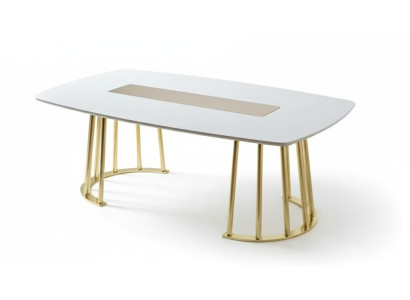 stolik kawowy Biały Nowoczesne Meble do Salonu Tabela Luxury Design New Luxury