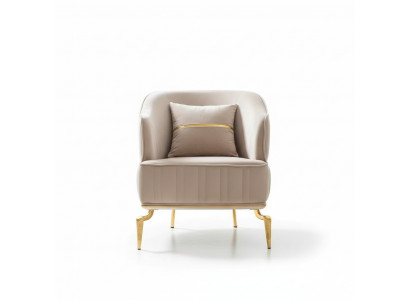 Pokój dzienny Fotel Meble DrehFotel 1 miejsce do siedzenia Modern Czerwony Design Włókienniczy