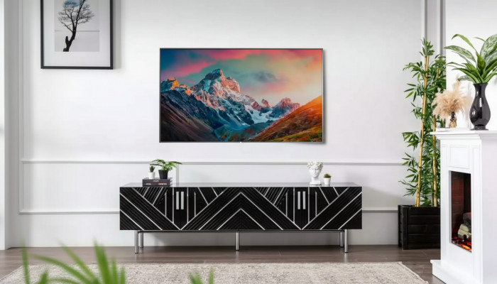 Szafka RTV Komoda Salon Nowoczesne Drewno Design Meble rtv Szafka pod telewizor