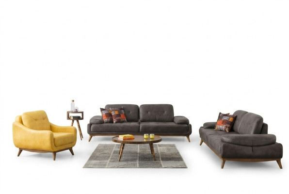 Stylowy designerski salon Ustawić trzyosobowy nowoczesny Fotel 2-częściowy