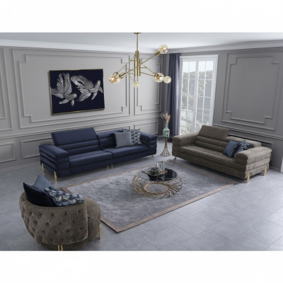 Zestaw do salonu Zestaw sofowy 431 miejsce do siedzenia Luxury Meble Design Meble tapicerowane